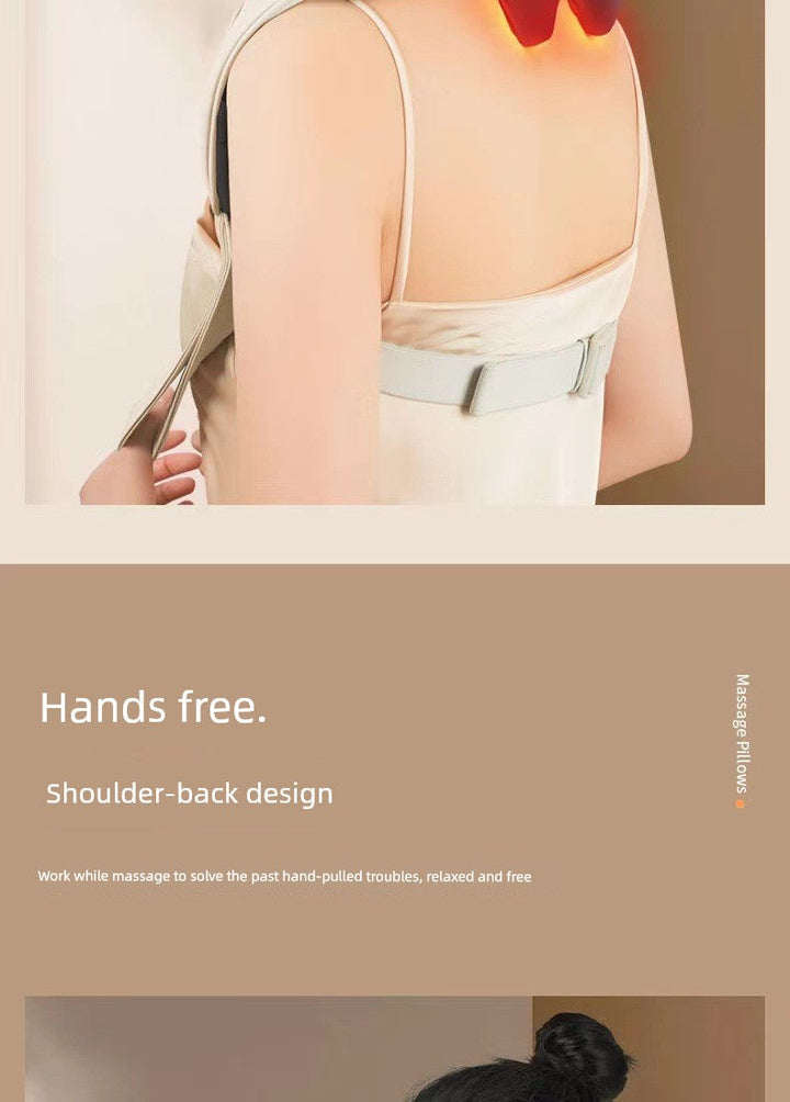 Ox Waist and Back Trapezoid Muscle Dredge Neck Massager
