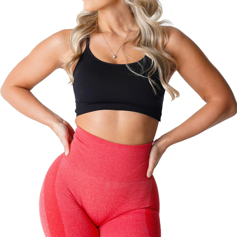 New Invincible Seamless Bra Spandex  Woman Fitness Elastic Breathable Breast Enhancement Leisure Sports Underwear