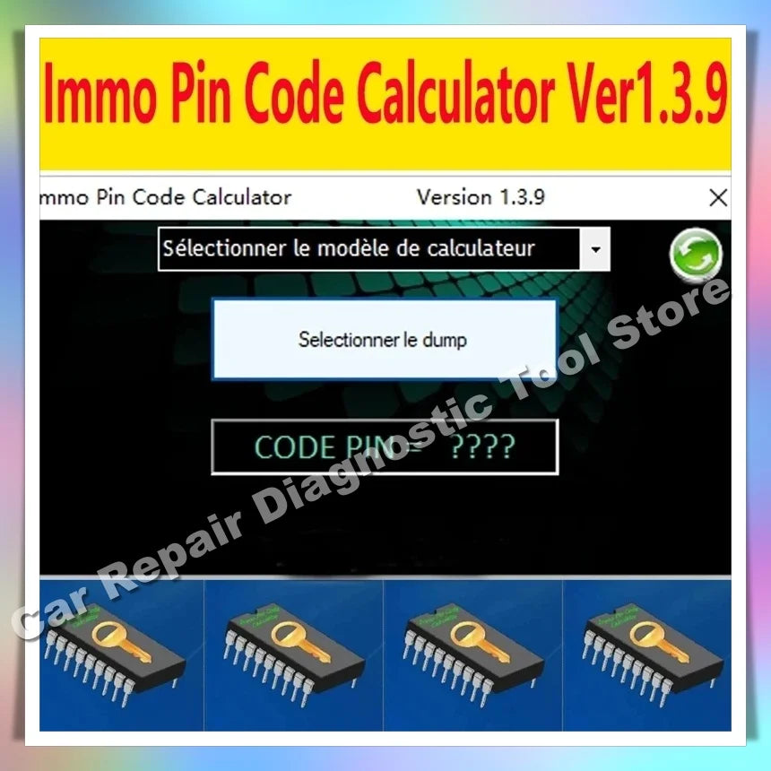 IMMO OFF software pack immoff 17 IMMO doctor V2.1 IMMO service tool Pin Code Calculator IMMO Universal Decoding 3.2 ImmoKille
