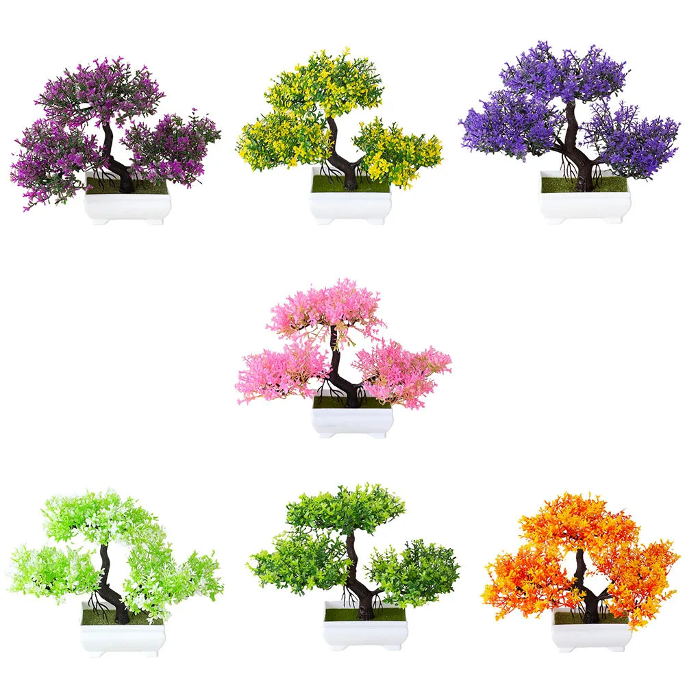 Artificial Potted Bonsai Tree Decor
