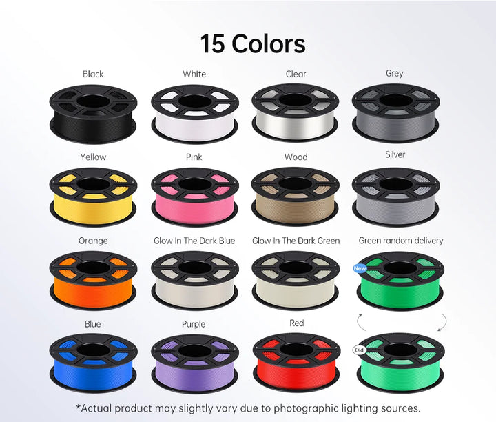 2 pieces/lot ANYCUBIC PLA 3D Printer Filament 1.75mm 1kg/Roll PLA Filament 3D Printing Material For FDM 3D Printer