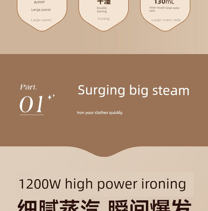 Ox Handheld Pressing Machines Iron For Home Small Hanging Ironing Machine Steam Ironing Clothes Fantastic Product Portable Iron Electric