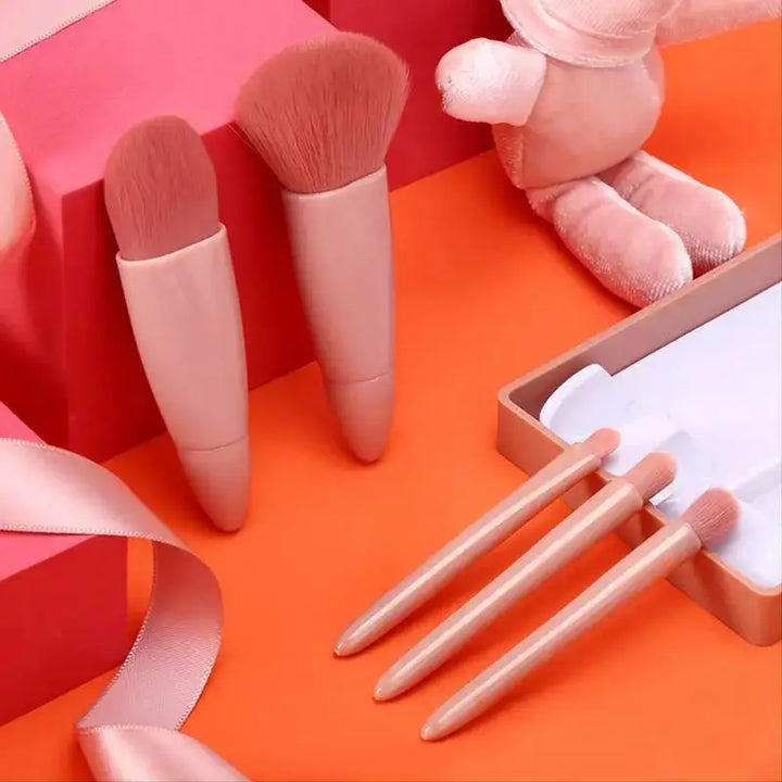 5pcs Travel Makeup Brush Set