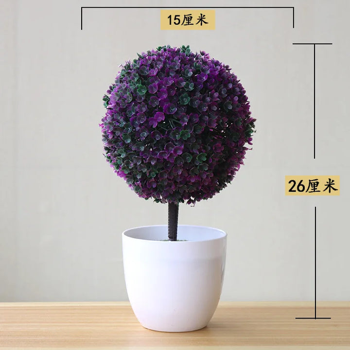 Mini Artificial Bonsai Tree Decoration