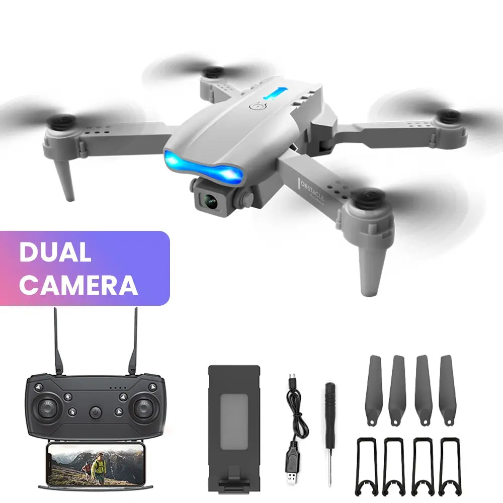E99 K3 Pro HD 4k Drone Camera High Hold Mode Foldable Mini RC WIFI Aerial Photography Quadcopter Toys Helicopter