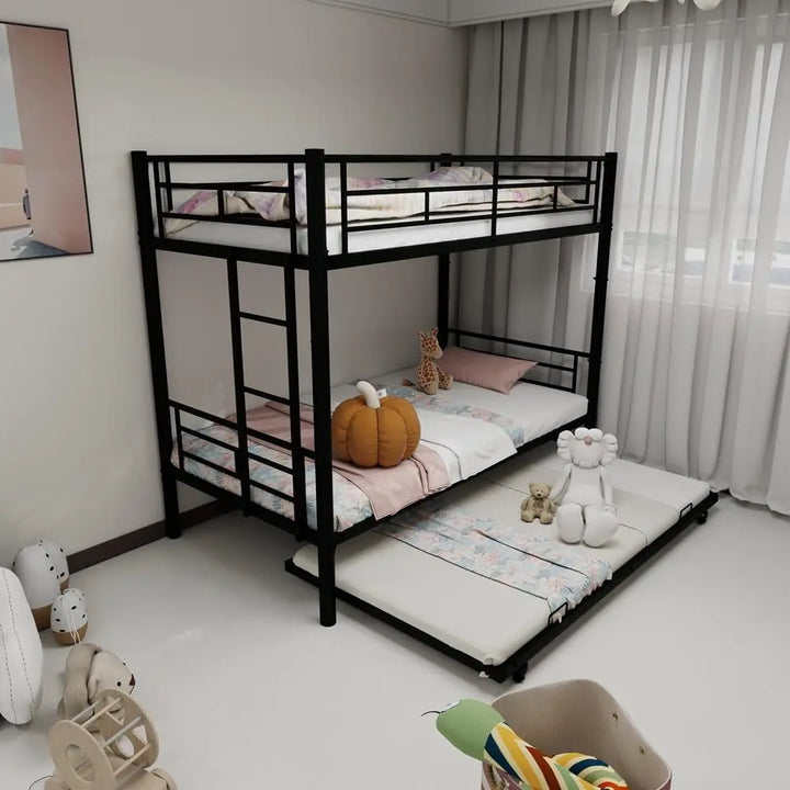 Twin Over Twin Bunk with Trundle