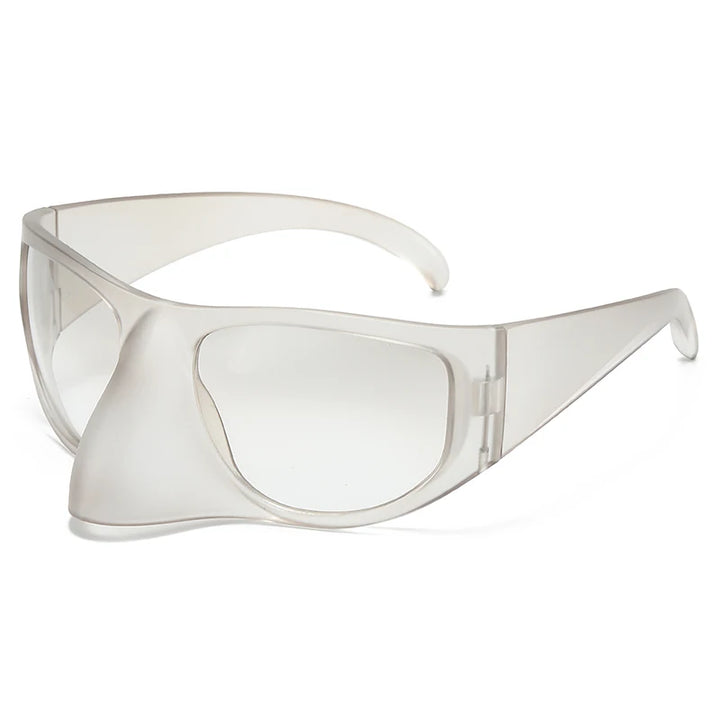 Y2K Oversized Luxury Brand Designer Nose Masked Sunglasses 2000'S  Suglasses Women 2023 Lentes De Sol Para Mujeres
