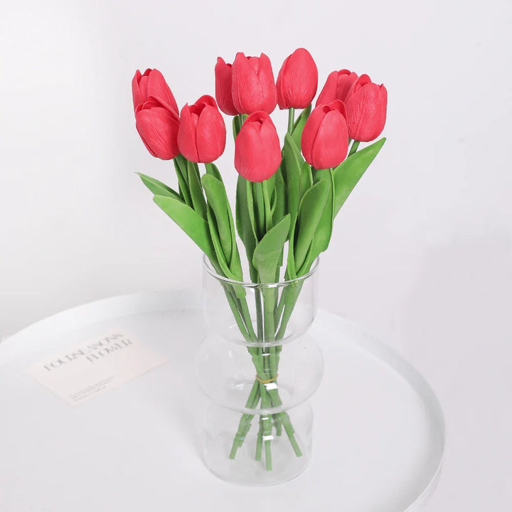 Artificial Tulip Bouquet PE Flowers