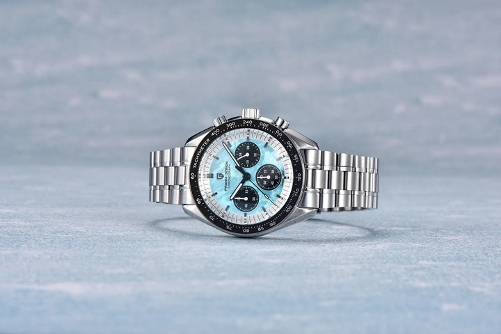 PAGANI DESIGN Moon Mens Watches 2023 Top Brand Luxury Quartz Watch For Men Chronograph Luminous Sapphire Mirror Waterproof Clock