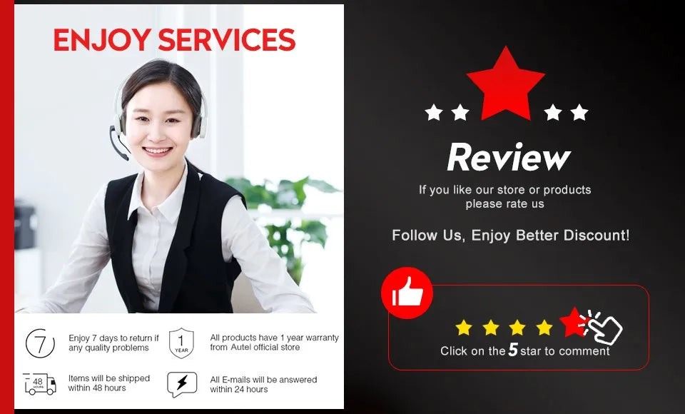 Autel TPMS Sensor MX-Sensor 2in1 315MHz + 433MHz Tire Replacement Sensor OE-Level Programmable & Cloneable TPMS Pressure Sensor
