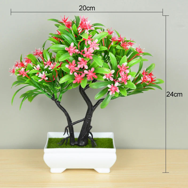 Artificial Bonsai Tree Potted Ornament