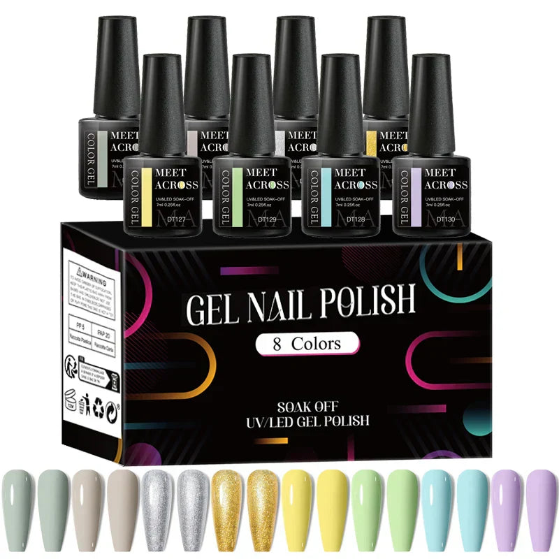Fluorescent Summer Gel Set