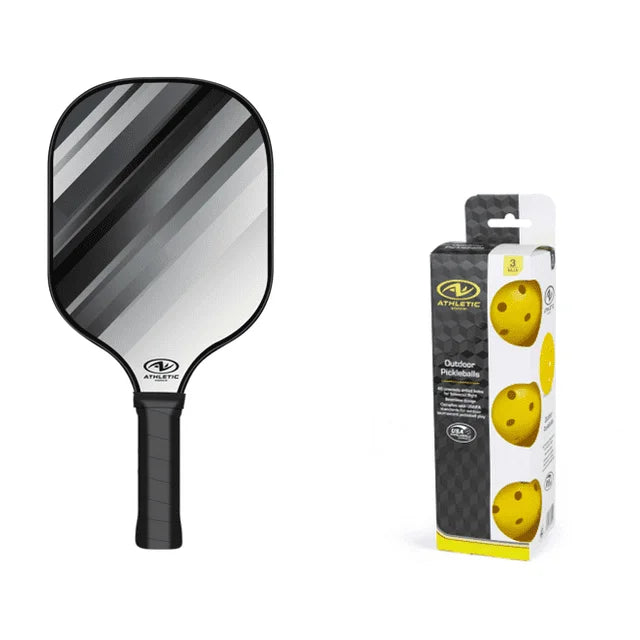 Athletic Works Fiberglass Pickleball Paddle Set