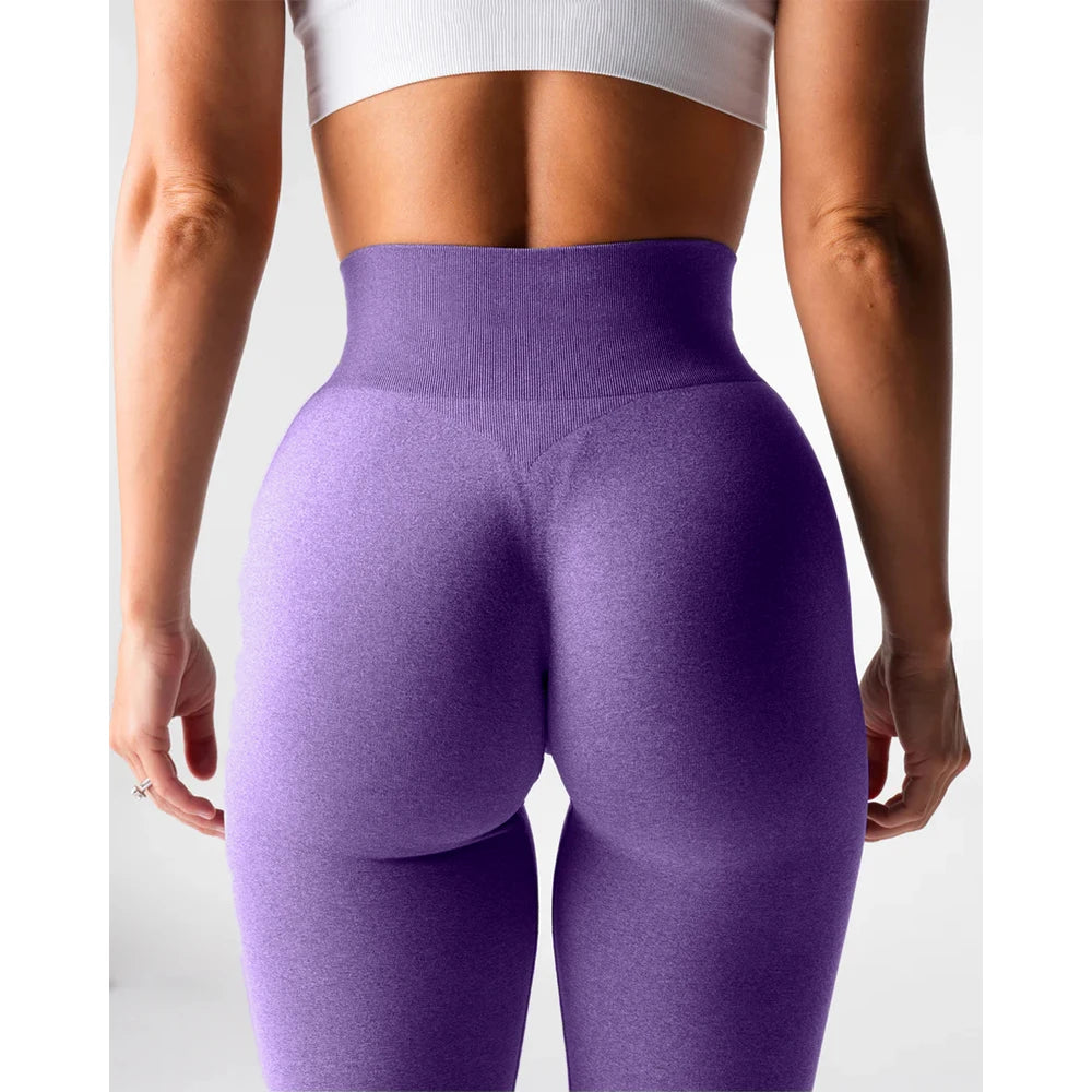 New Black Effortless Flare Leggings Women Soft Workout Tights Fitness Outfits Yoga Pants Gym Wear Spandex Leggings