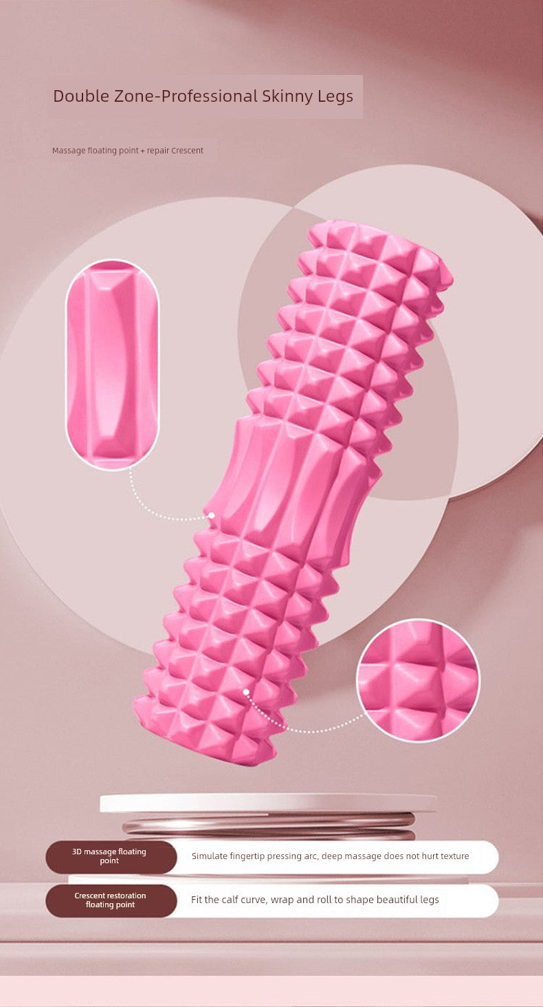 Foam Roller Roller Spiked Club Yoga Equipment Muscle Relaxation Roller Leg Slimmer Massage Shaft Foam Foam Roller
