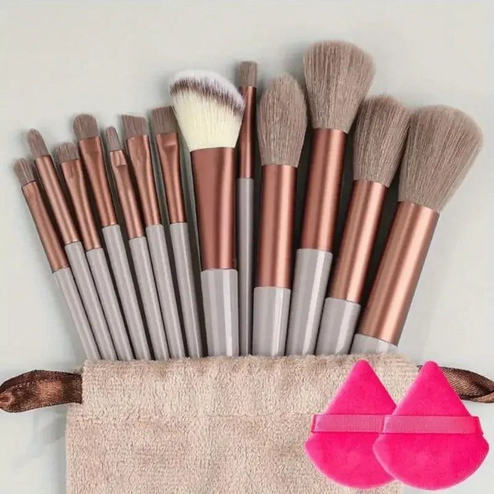 13PCS Fluffy Makeup Brush Set