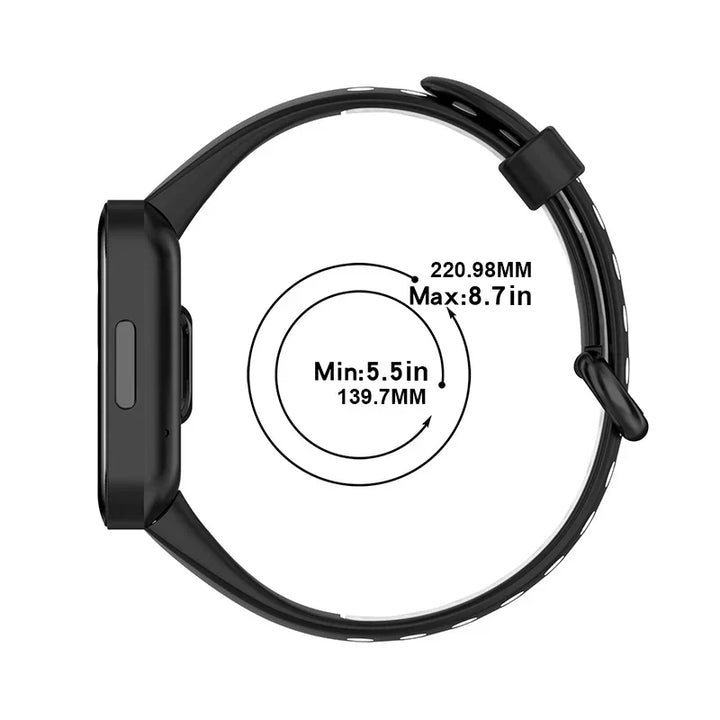 Silicone Strap For Xiaomi Mi Watch 2 3 Lite Mi poco Watch band For Redmi watch 2 Lite 3 Active Wrist Redmi watch 3 lite Bracelet