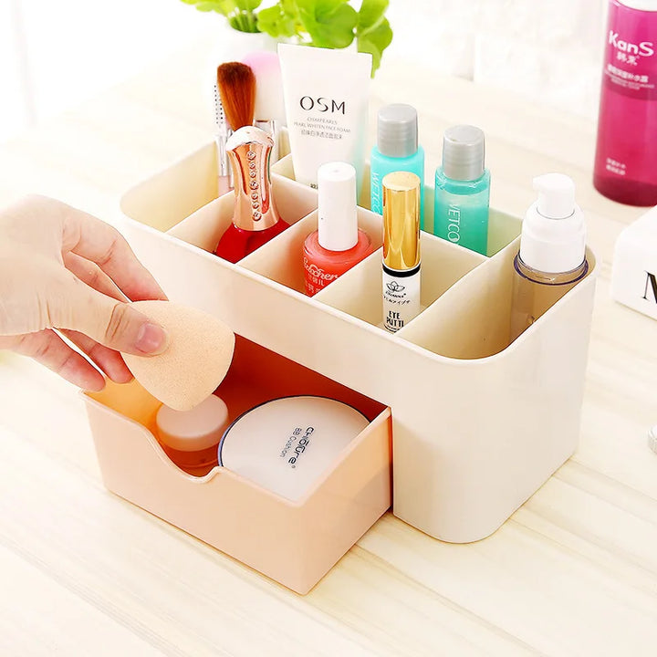 Double Layer Makeup Organizer