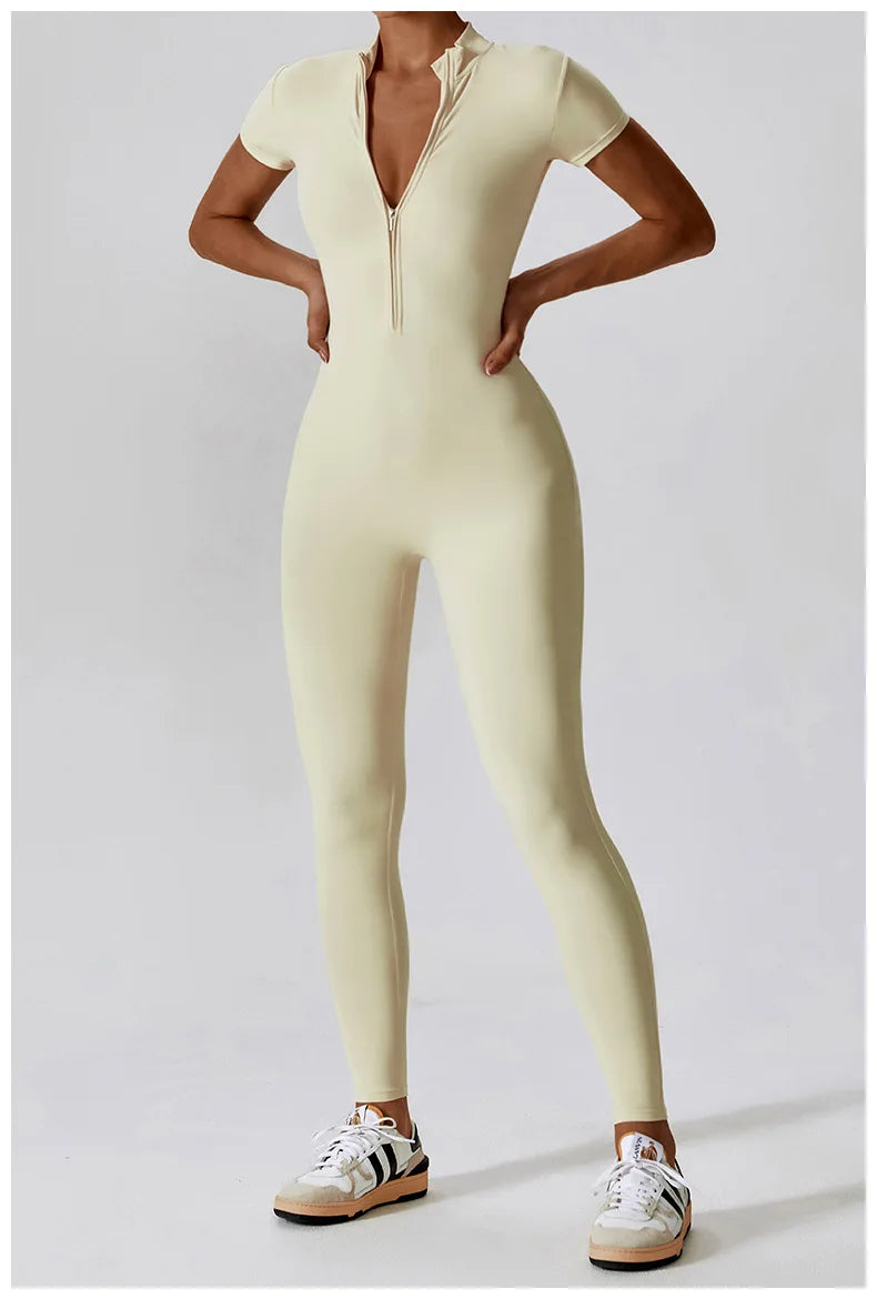 New Yoga Clothes Suit Workout Sports Set Women Bodysuits Gym Set Women Training Siamese Fitness Jumpsuit Female Sportswear