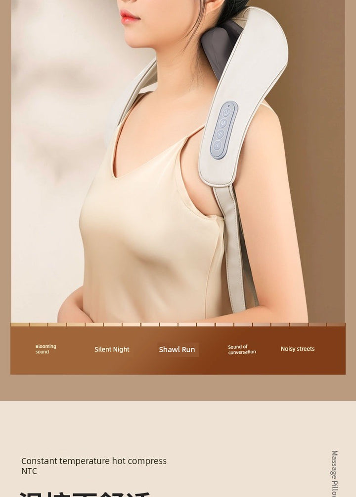 Ox Waist and Back Trapezoid Muscle Dredge Neck Massager