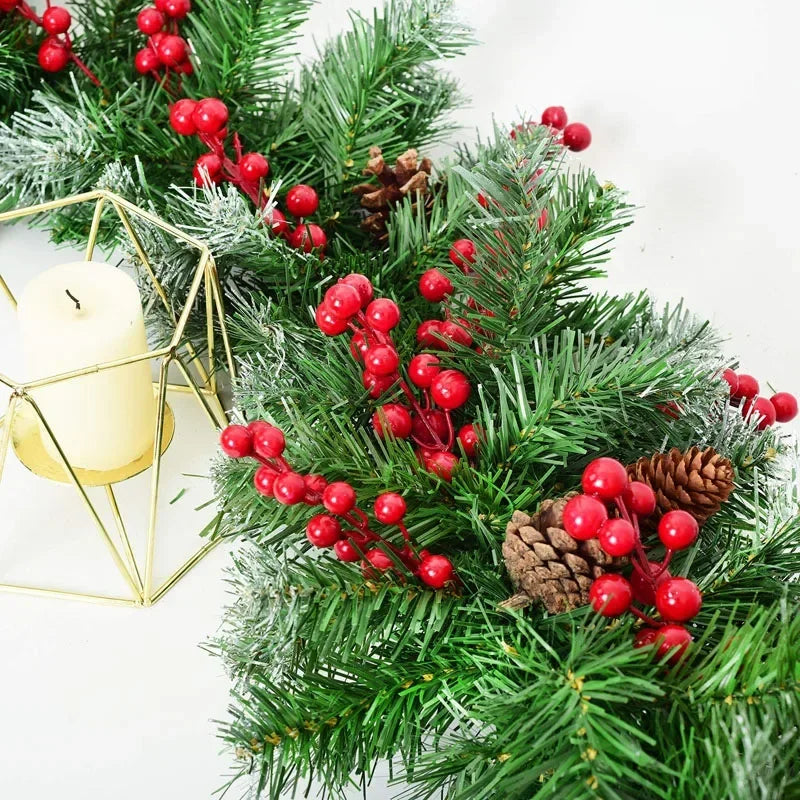 Artificial Pine Branches with Berries