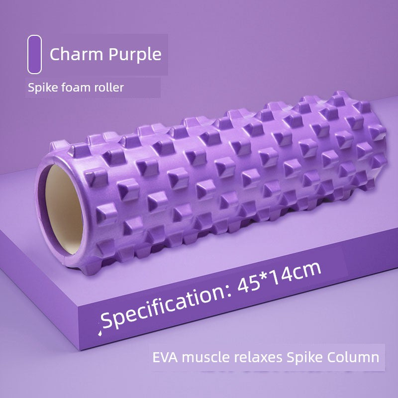 Foam Roller Roller Spiked Club Yoga Equipment Muscle Relaxation Roller Leg Slimmer Massage Shaft Foam Foam Roller