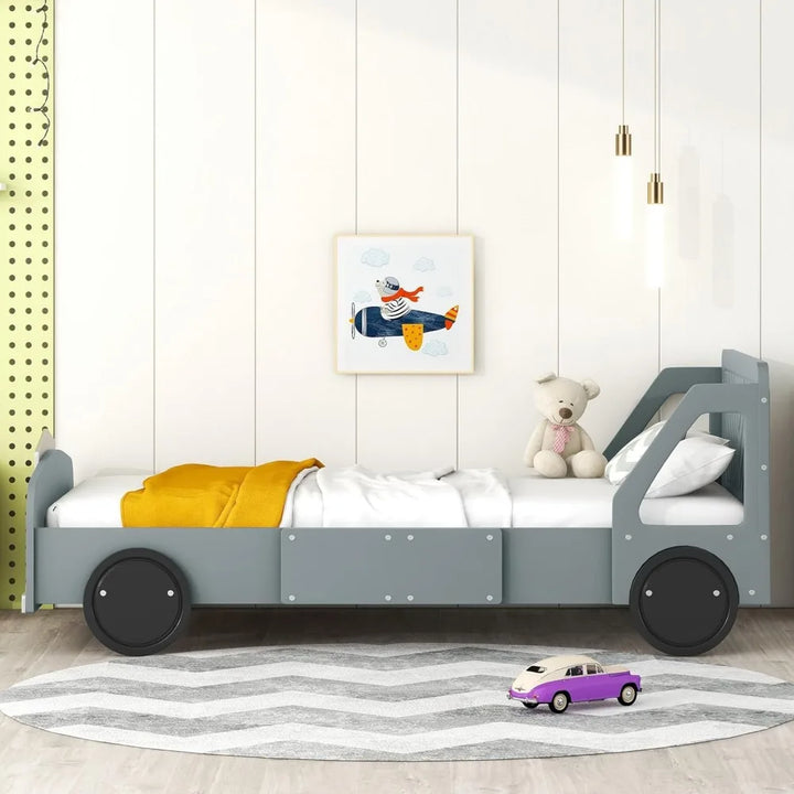 Twin Size Race Car Bed Kids