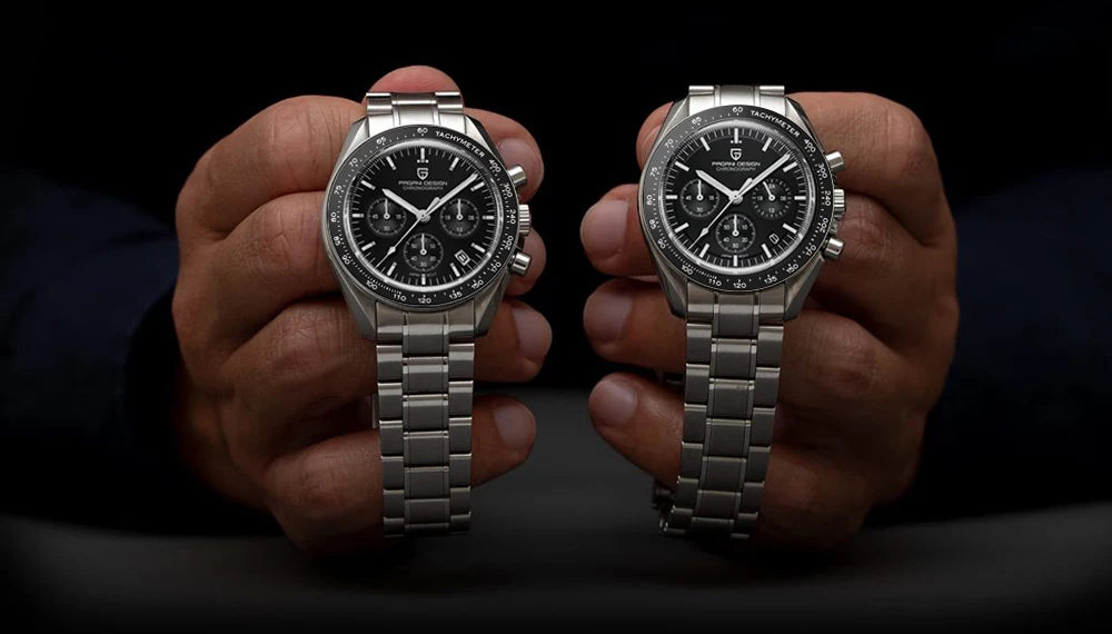 2025 New PAGANI DESIGN V5 Moon Men's Watches Top Luxury Quartz Watch For Men Chronograph Waterproof Sport Stainless Steel Clock