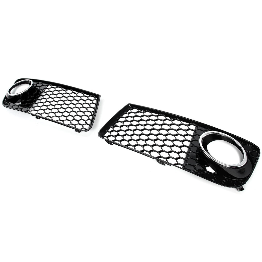 For Audi TT MK2 8J Front Bumper Fog Light Grills Grille Honeycomb Mesh Fog Light Lamp Cover 2010 2011 2012 2013 2014  8J0807682J