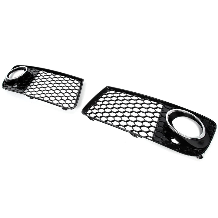 For Audi TT MK2 8J Front Bumper Fog Light Grills Grille Honeycomb Mesh Fog Light Lamp Cover 2010 2011 2012 2013 2014  8J0807682J