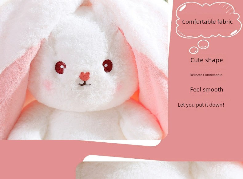 Pacify Transformation Girl Gift Sleep Hug Strawberry Rabbit