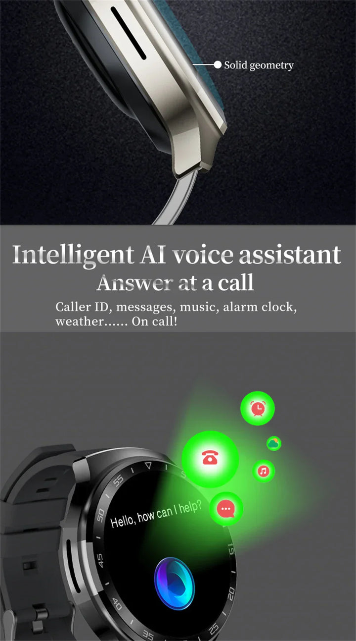 Ola Esporte For GT3 Pro Smart Watch Men 390*390 HD Screen Heart Rate Bluetooth Calls IP67 Waterproof Sport SmartWatch DIY Faces