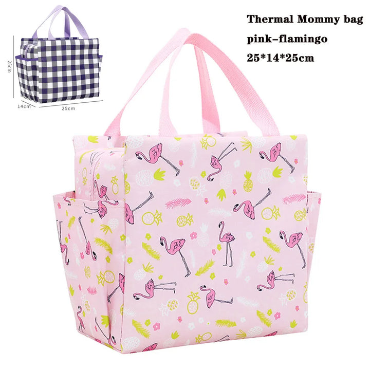 Thermal Bag Food Storage bag Student lunchbox cool bag for Children Food Container for Kids School small Thermal Lunch food Bag