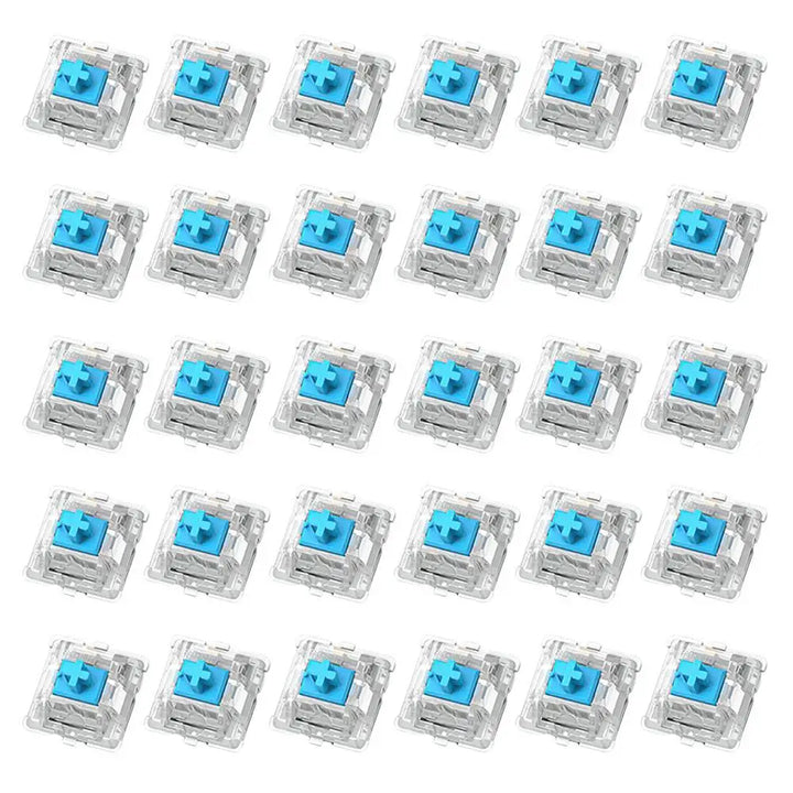 30Pcs Mechanical Switches Axis Mechanical Keyboard Axis Keyboard Axis Shaft Switches Keyboard for Game Typing Mechanical Keyboar