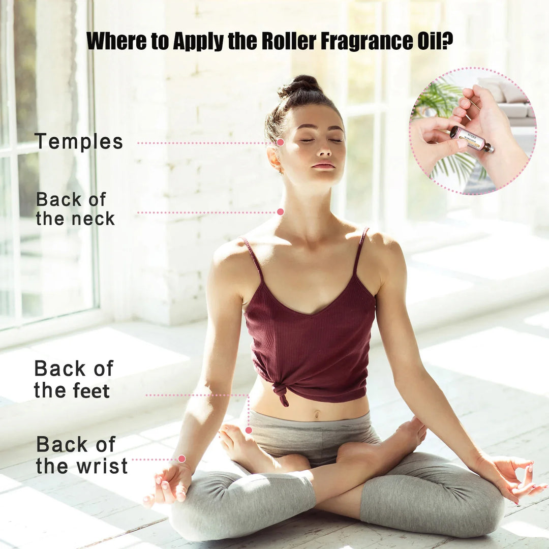 Unisex EUQEE 6pcs Fragrance Oil Set