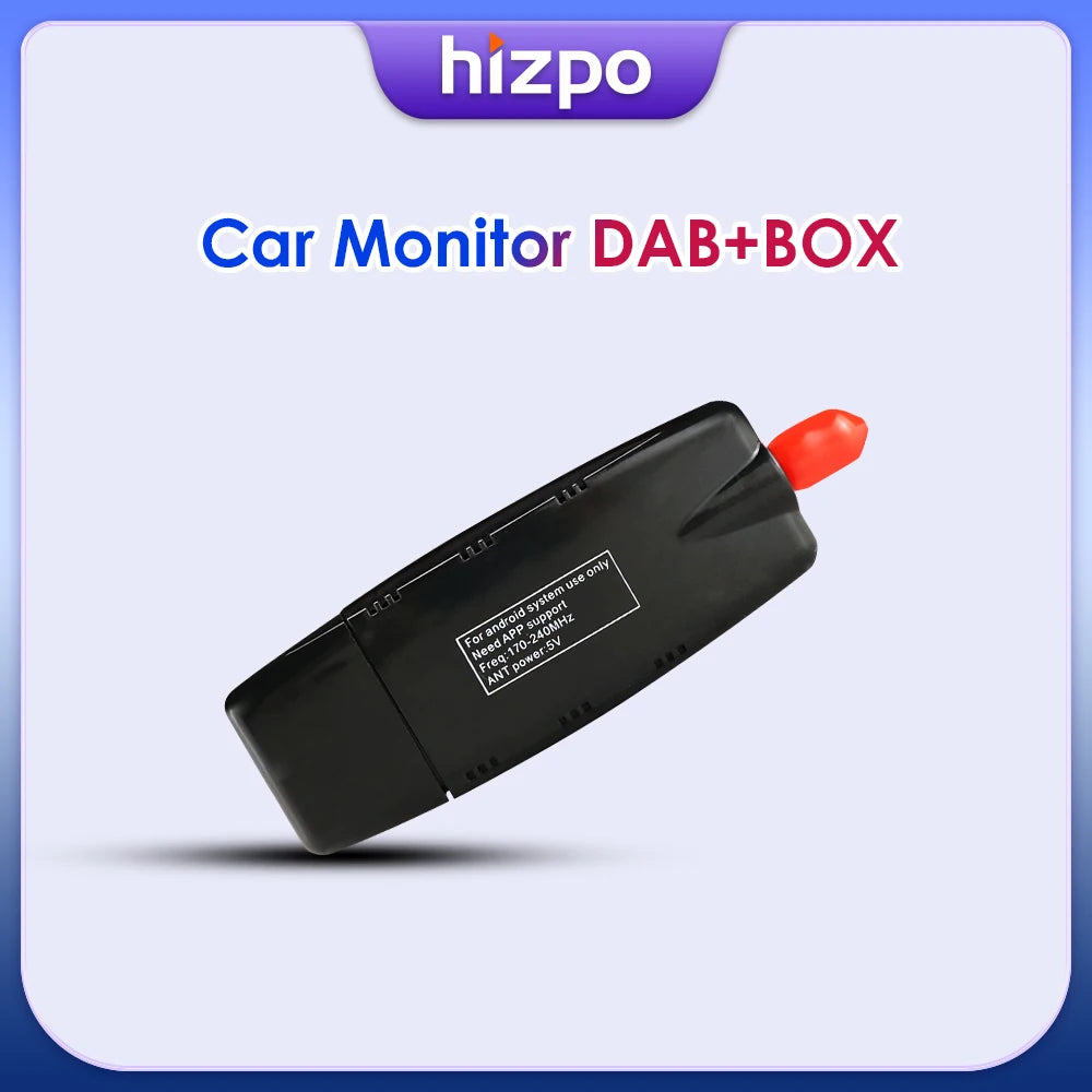 Only Fits for Our Hizpo Brand Car Monitor DAB+ BOX Adapter Dab USB Car Multimedia Players Which Supports DAB+