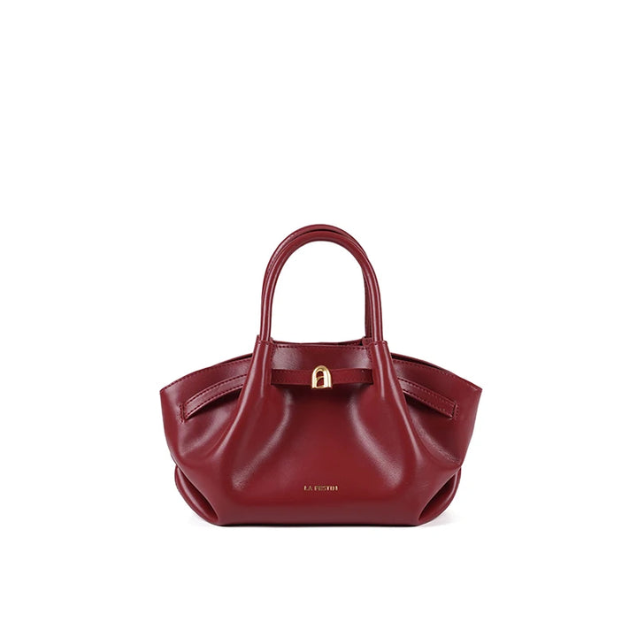 LA FESTIN Leather Bag New Suede Handbag Women's bags Luxury brand Bag Fashion Shoulder Bag Crossbody Bag Bucket Bag small size