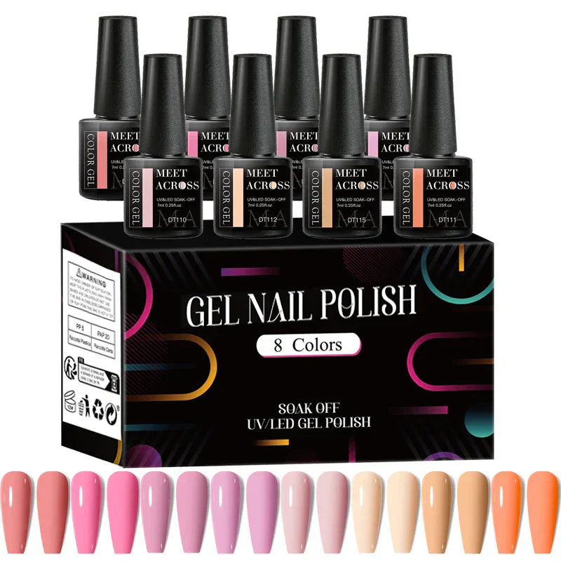 Fluorescent Summer Gel Set