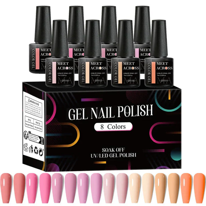 Fluorescent Summer Gel Set