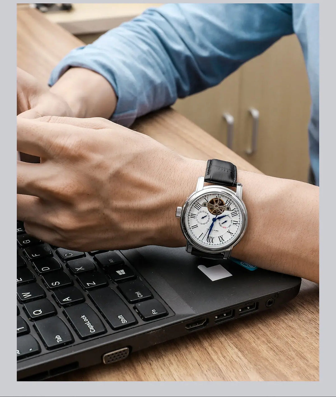 SEAGULL Luxury Watch Business Waterproof Male Clock Date Stainless Steel Mechanical Watch Men Watch reloj hombre 2023 D819.622