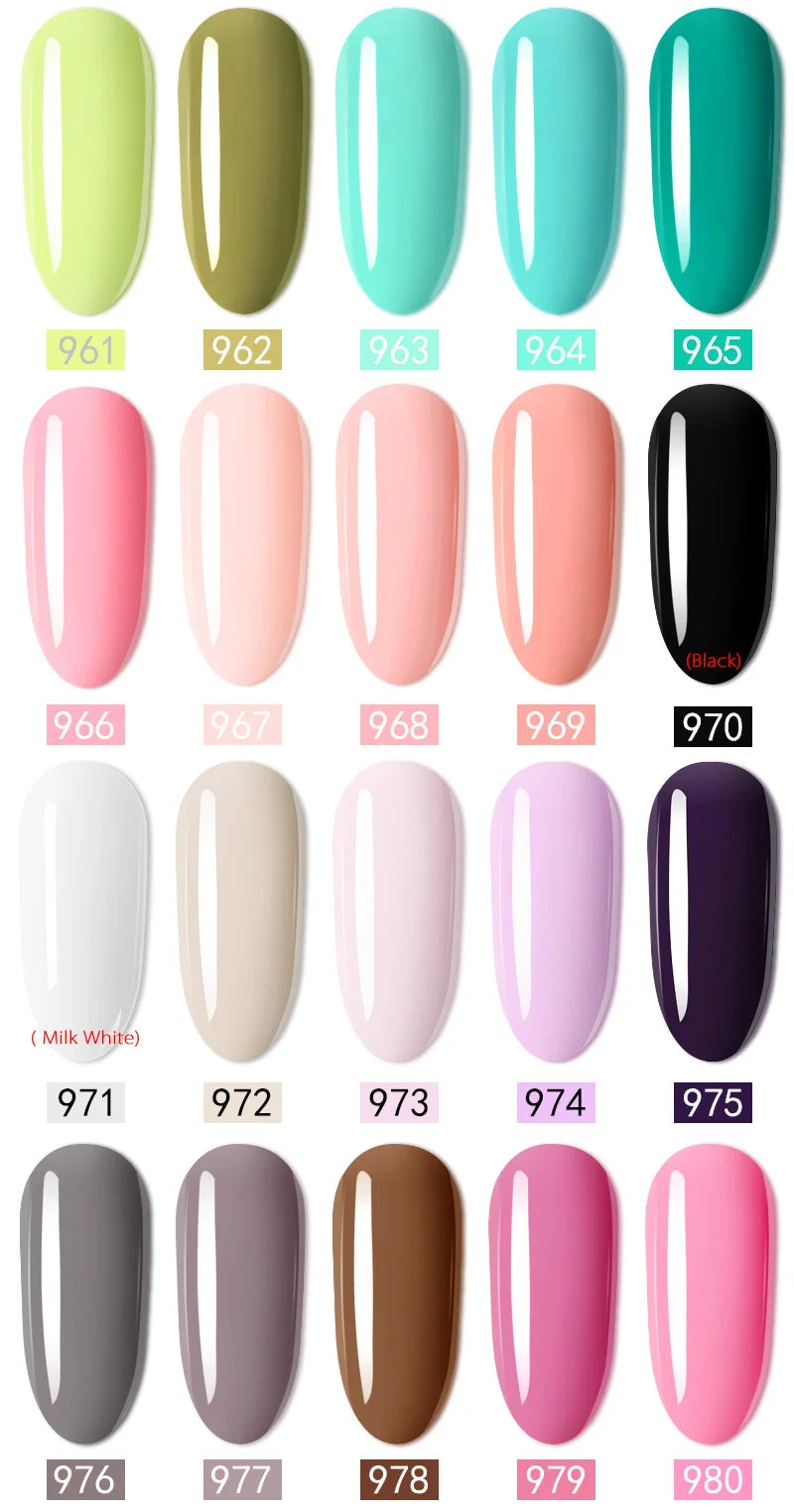 VENALISA VIP4 Kit Nail Gel Polish HEMA FREE Full Coverage 36/60 Color Gel Pigment Professional Nail Art Long-lasting Gel Varnish