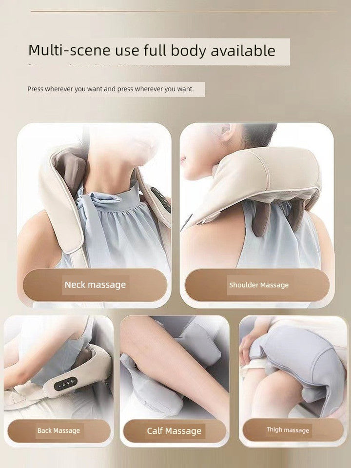 Ox Waist and Back Trapezoid Muscle Dredge Neck Massager