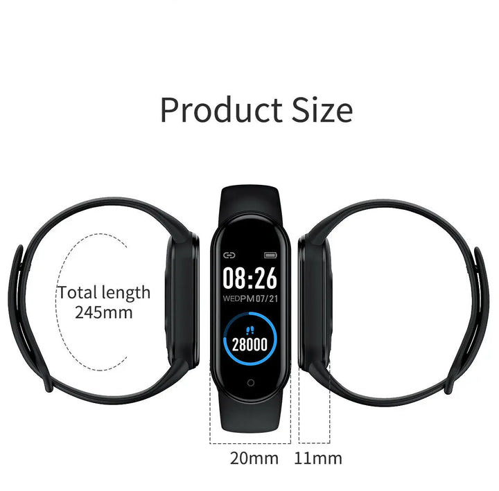 Smartwatch Movement Watch Step Bluetooth Synchronous Phone Information Smartwatch For Men And Women Students