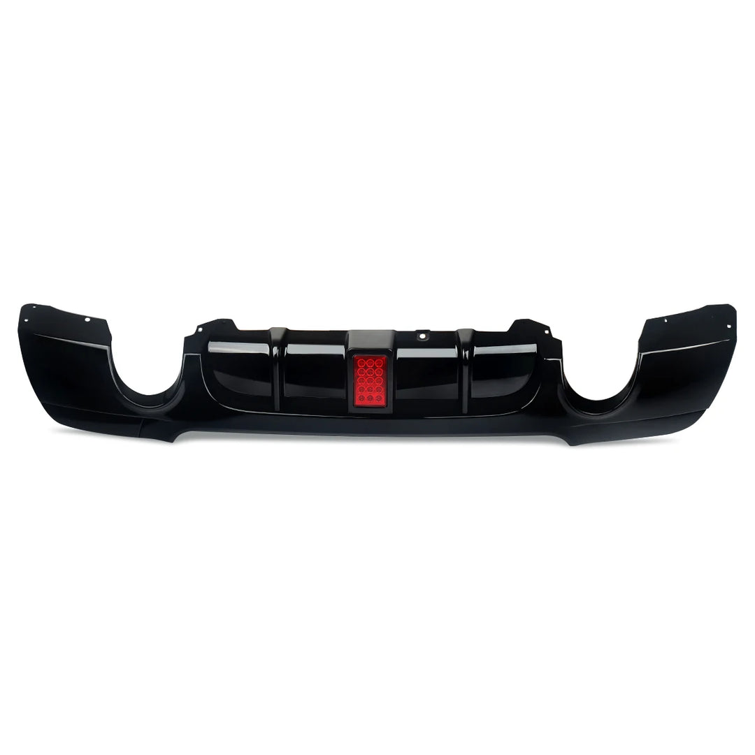 MAGICKIT For BMW 3Series E92 E93 330I M Sport Bumper Rear Bumper Diffuser Lip Shiny Black Bodykits CAR Accessories Gloss Black