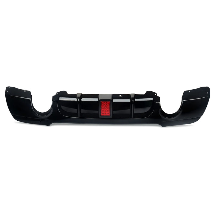 MAGICKIT For BMW 3Series E92 E93 330I M Sport Bumper Rear Bumper Diffuser Lip Shiny Black Bodykits CAR Accessories Gloss Black