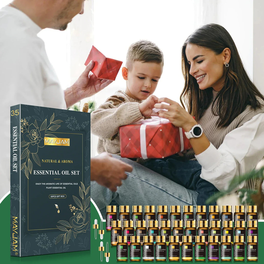 MAYJAM 35pcs Essential Oils Gift Set – Unisex