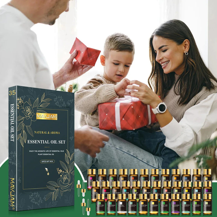 MAYJAM 35pcs Essential Oils Gift Set – Unisex