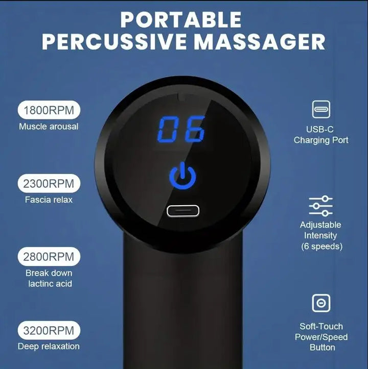 Mini Muscle Massager Gun