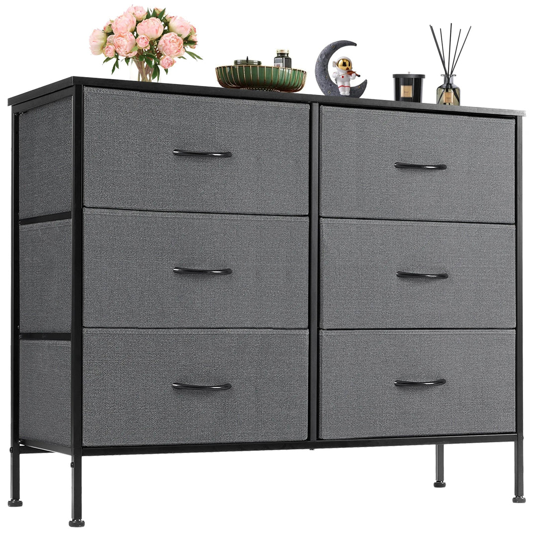 JHK Fabric Nightstand for Bedroom
