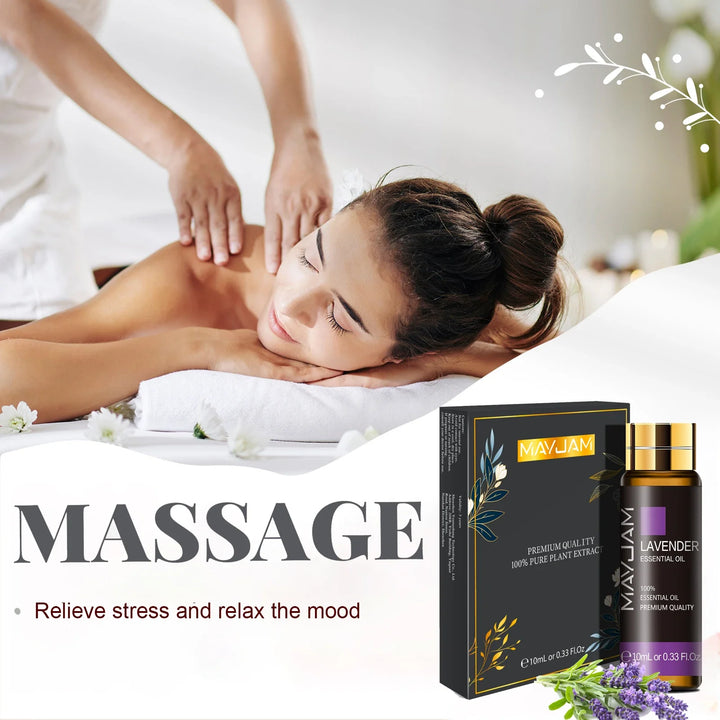 Unisex 10ml Lavender Essential Oil